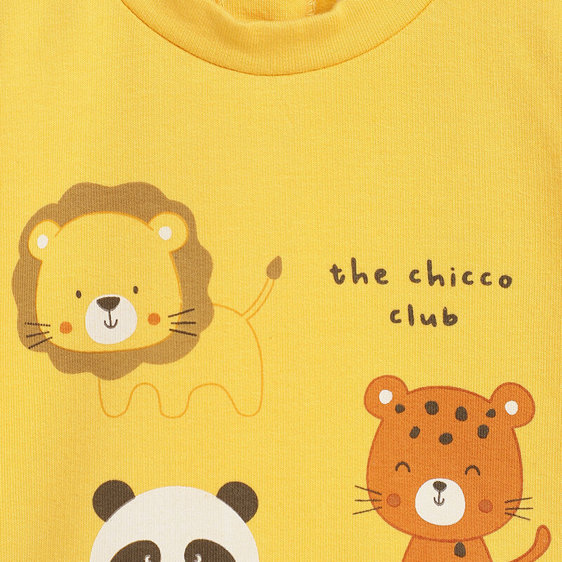 Infants Printed Sweatshirt with Trouser image number 4
